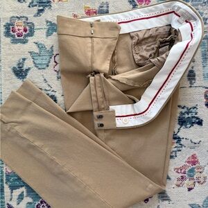 Banana Republic Tan Cropped Ankle Pants